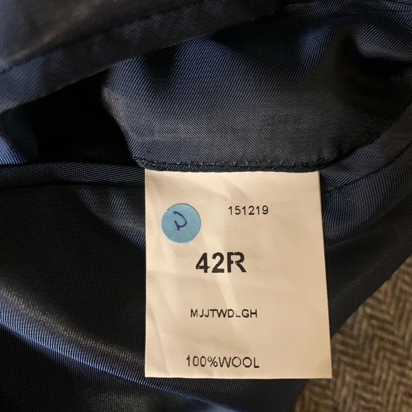 Joseph Turner 100% Wool Sports Coat/Blazer 42R - Picture 10 of 11